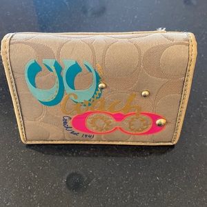 Coach bifold wallet